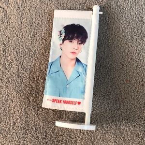 BTS Jungkook Flag Stand
